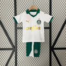 Kit Infantil do Verdão 24/25 Away - Branco