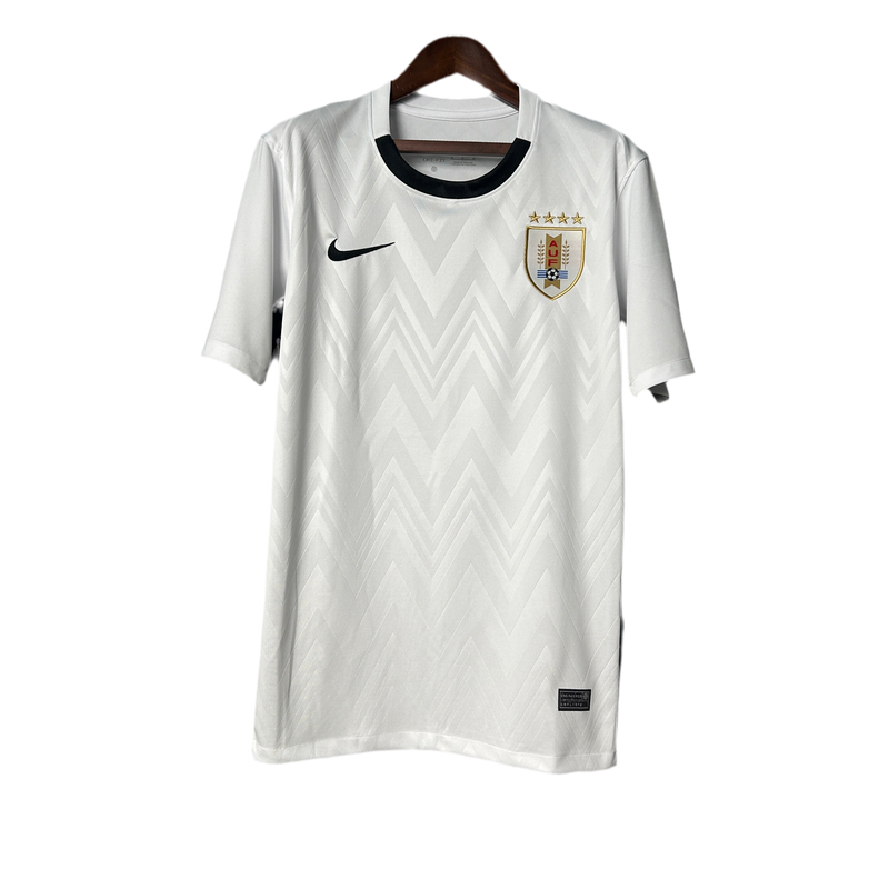 Camisa Seleção do Uruguai Away 25/26 - Branca