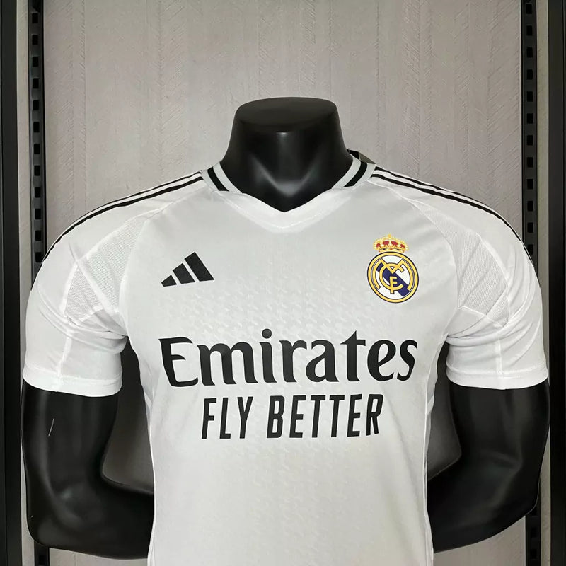 Camisa Real Madrid Home 24/25 - Versão Jogador Adidas Masculino - Branco