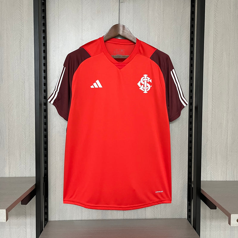 Camisa Internacional Uniforme de treino 24/25 Adidas - Vermelho