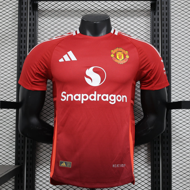 Camisa Manchester United Home l Jogador Adidas - Vermelha