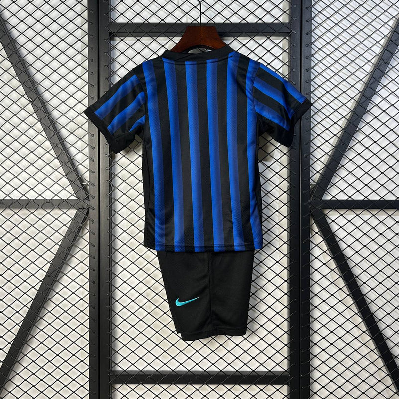 Kit Infantil Inter de Milão l 25/26 - Preto e Azul