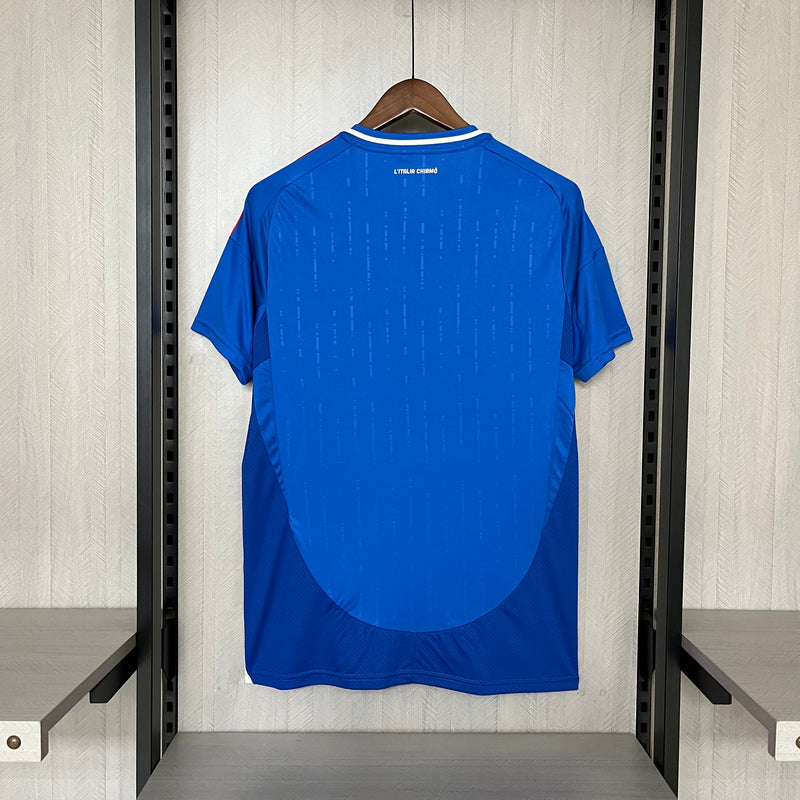 Camisa Itália Home l 24/25 Torcedor Masculino - Azul