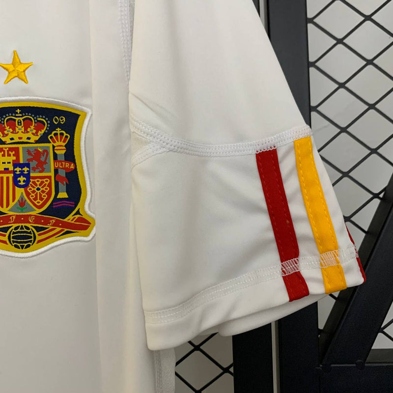 Camisa Retrô Seleção Espanha 2011 - Branca