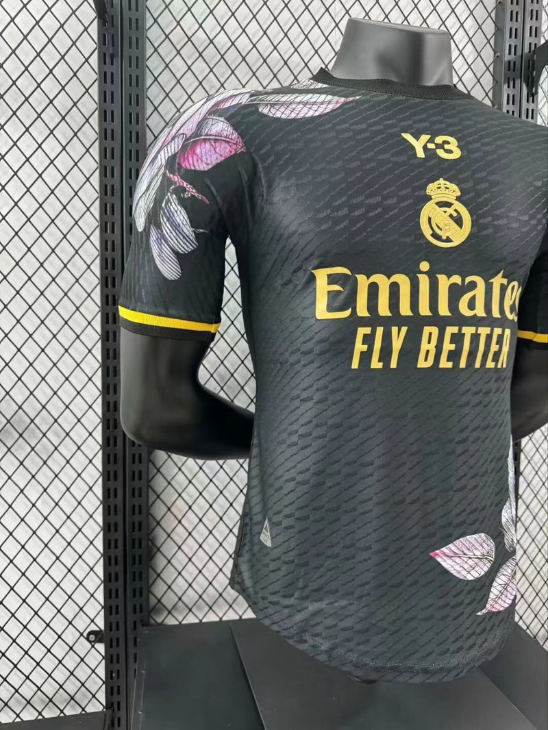 Camisa Real Madrid Edição Especial 24/25 - Versão Jogador Masculino - Preta