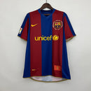 Camisa Barcelona Retrô 2007/2008 Azul e Vermelha - Nike
