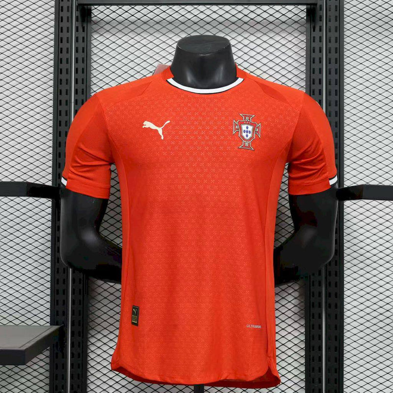 Camisa Portugal Home l 25/26 - Vermelha - Masculino Jogador