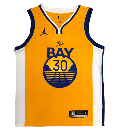 Golden State Warriors Statement Edition 19/20 - Masculina - Amarela