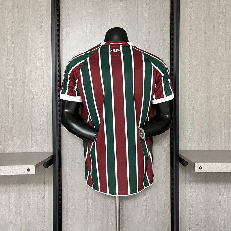 Camisa Fluminense Home l 25/26 - Versão Jogador - Tricolor