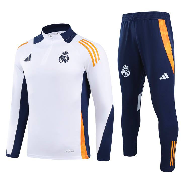 Conjunto de Treino Real Madrid 2024/25 - Branco