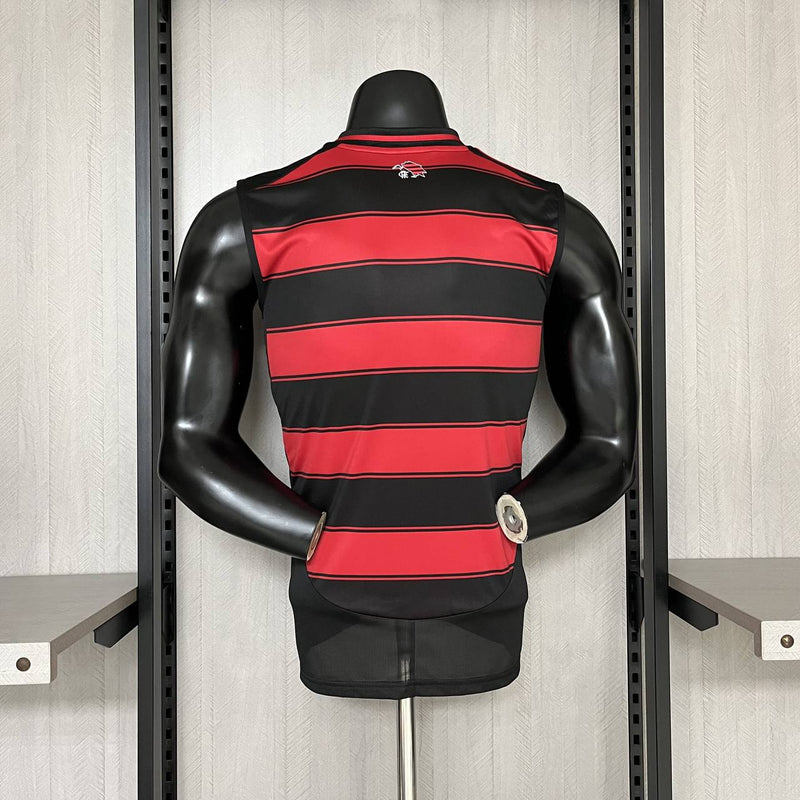 Camisa Flamengo Home l 25/26 Regata - Vermelha e Preta