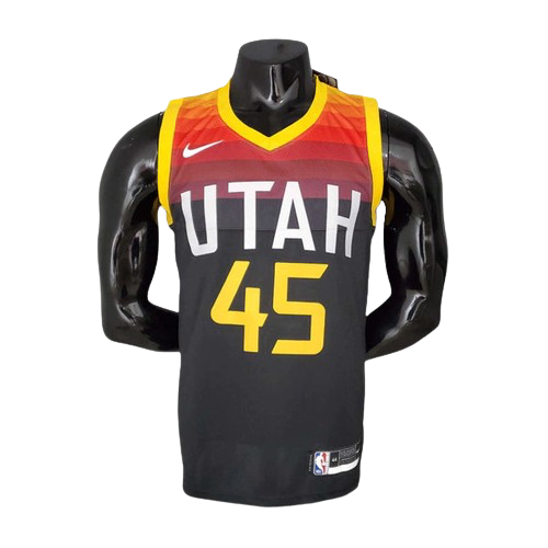 Camisa NBA Regata Utah Jazz Masculina - Preta