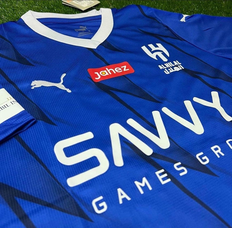 Camisa Al Hilal Home l 23/24 - Azul