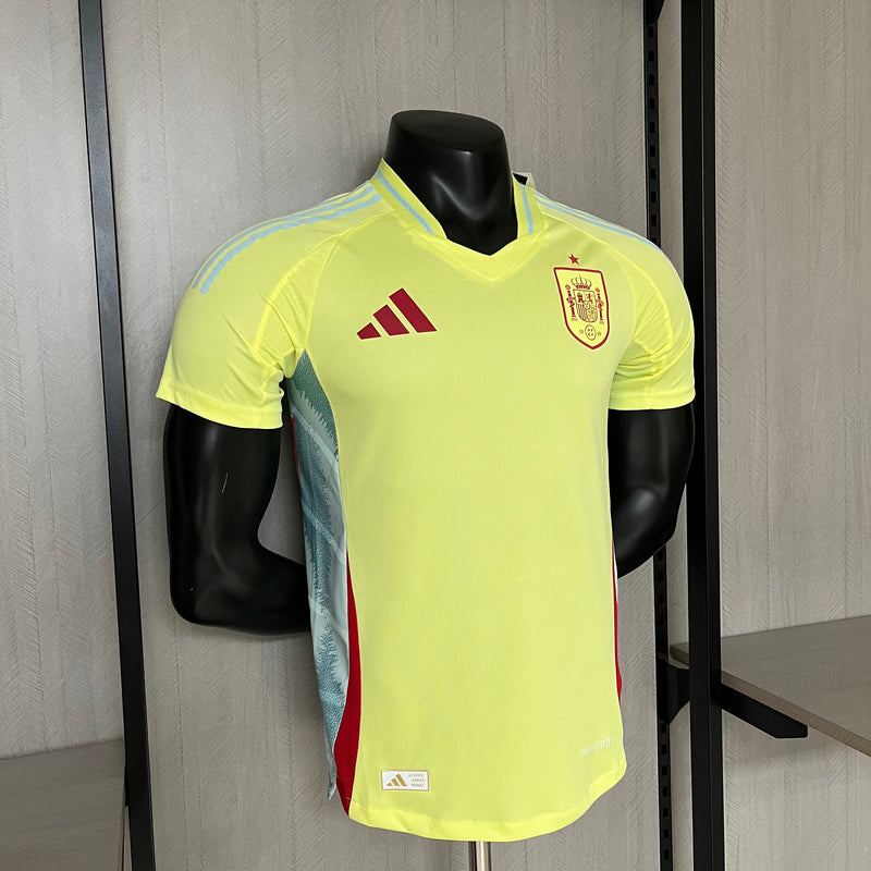 Camisa Espanha Away ll 24/25 - Versão Jogador  - Amarelo