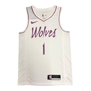Minnesota Timberwolves Earned Edition 18/19 - Masculina - Branca