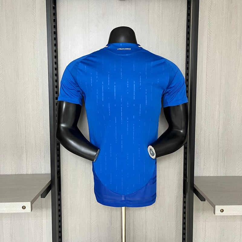 Camisa Itália Home l 24/25 - Versão Jogador  - Azul