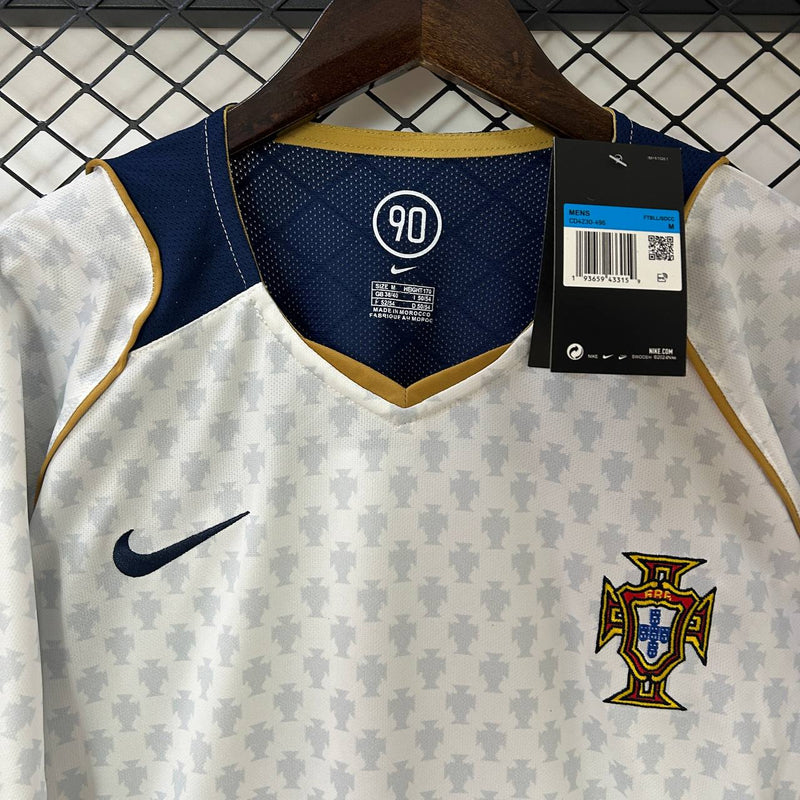 Camisa Portugal Retrô 2004 - Branca