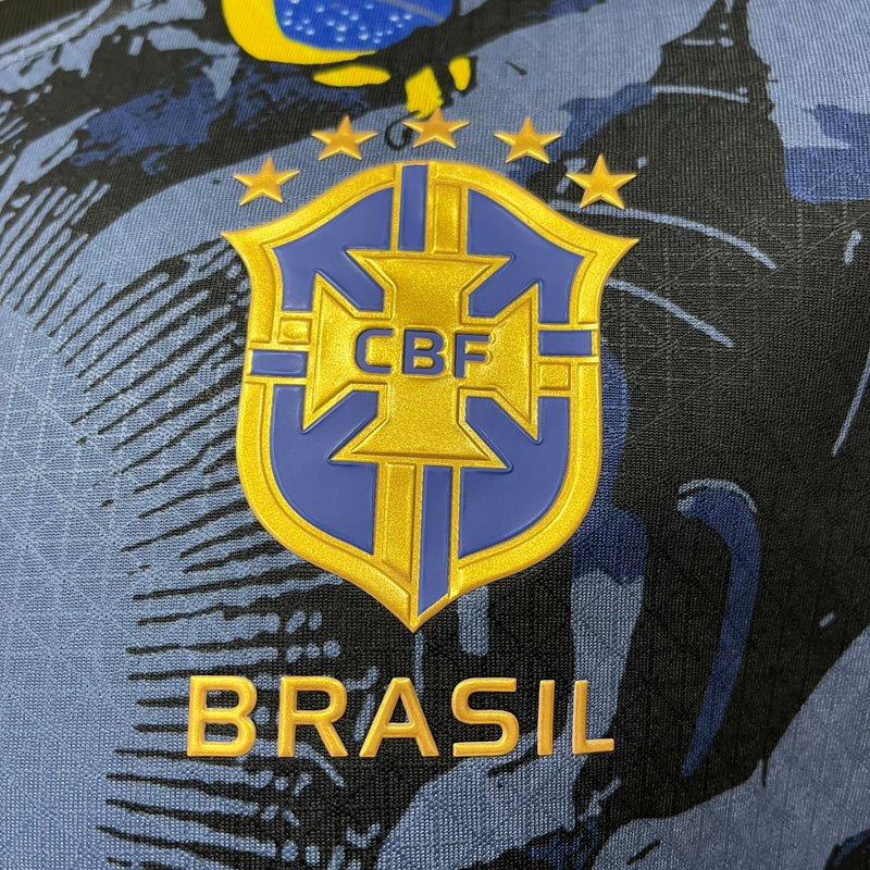 Camisa Seleção Brasileira Edição Especial 24/25 Jogador Nike Masculino - Preta