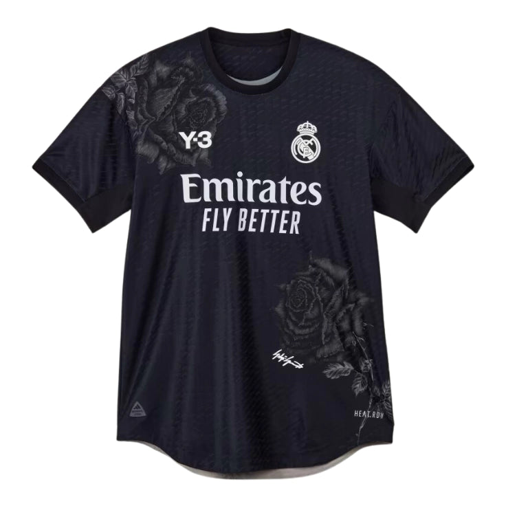 Camisa Edição Especial Y-3 Real Madrid 24/25 - Preto