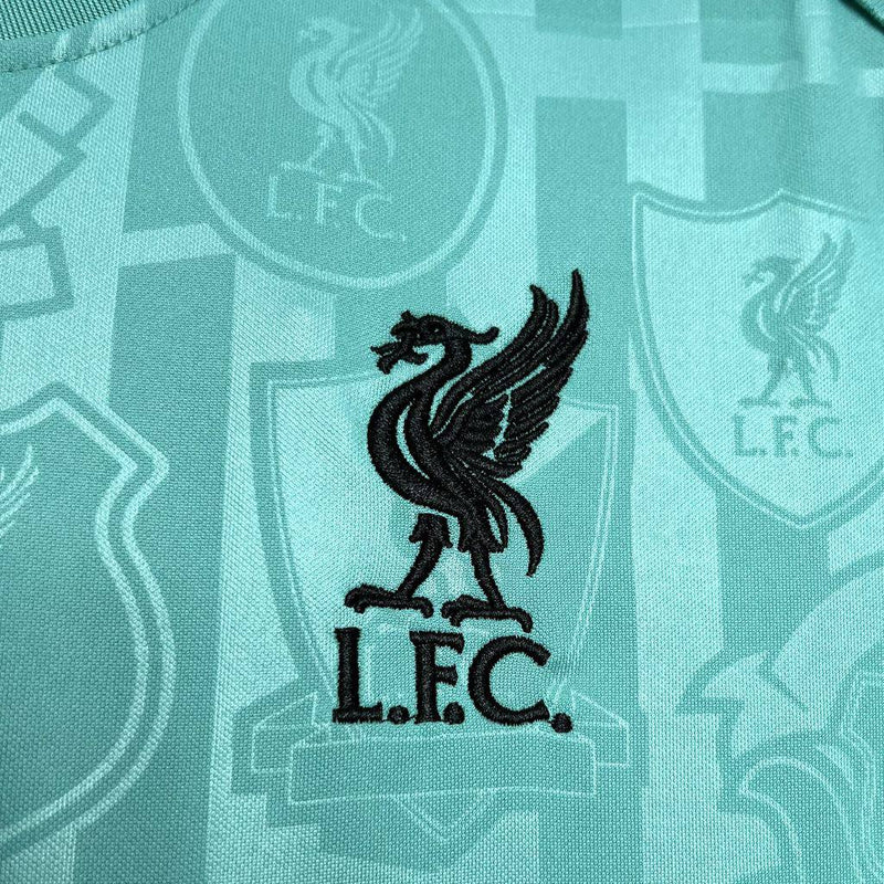 Camisa Liverpool Treino 24/25 - Azul