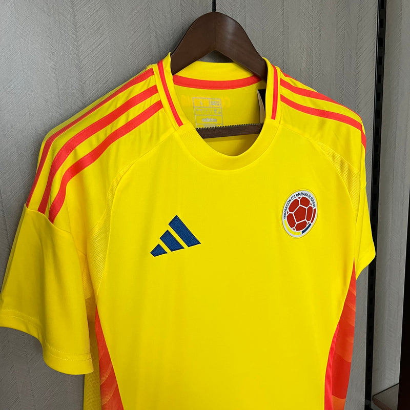 Camisa Seleção da Colômbia Home 24/25 - Amarela