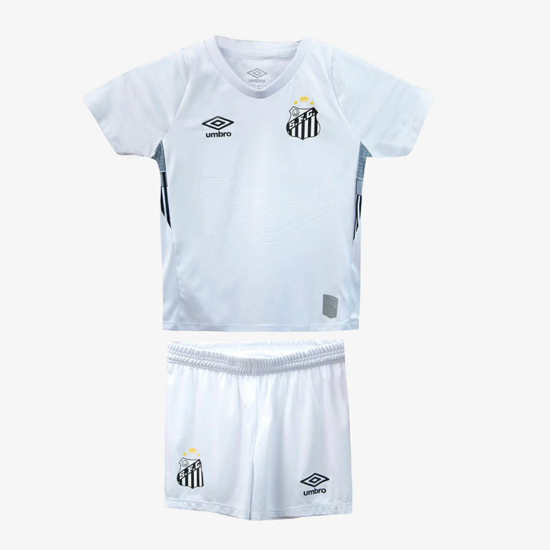 Conjunto Infantil Santos Home l 24/25 - Branco