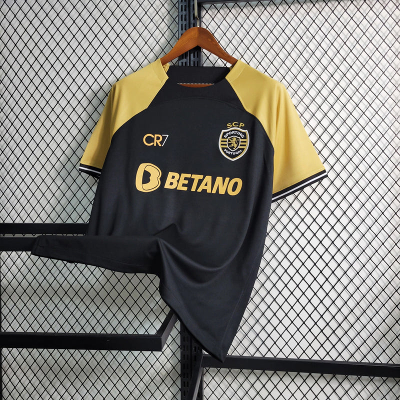 Camisa Sporting Third lll 24/25 - Preta