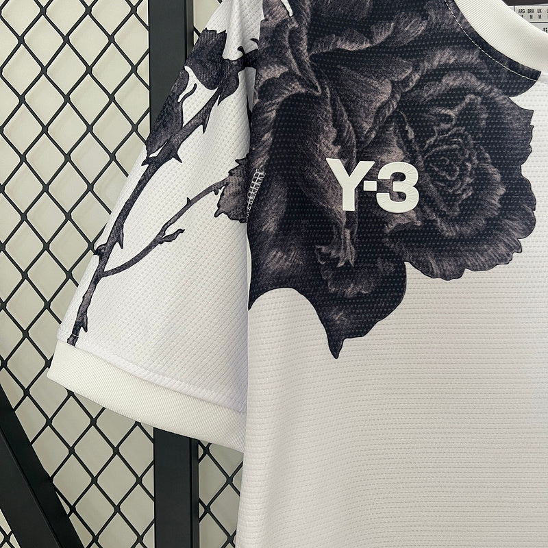 Camisa Edição Especial Y-3 Real Madrid 24/25 - Branca