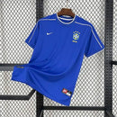 Camisa Retrô Seleção Brasileira Away 1998 - Azul