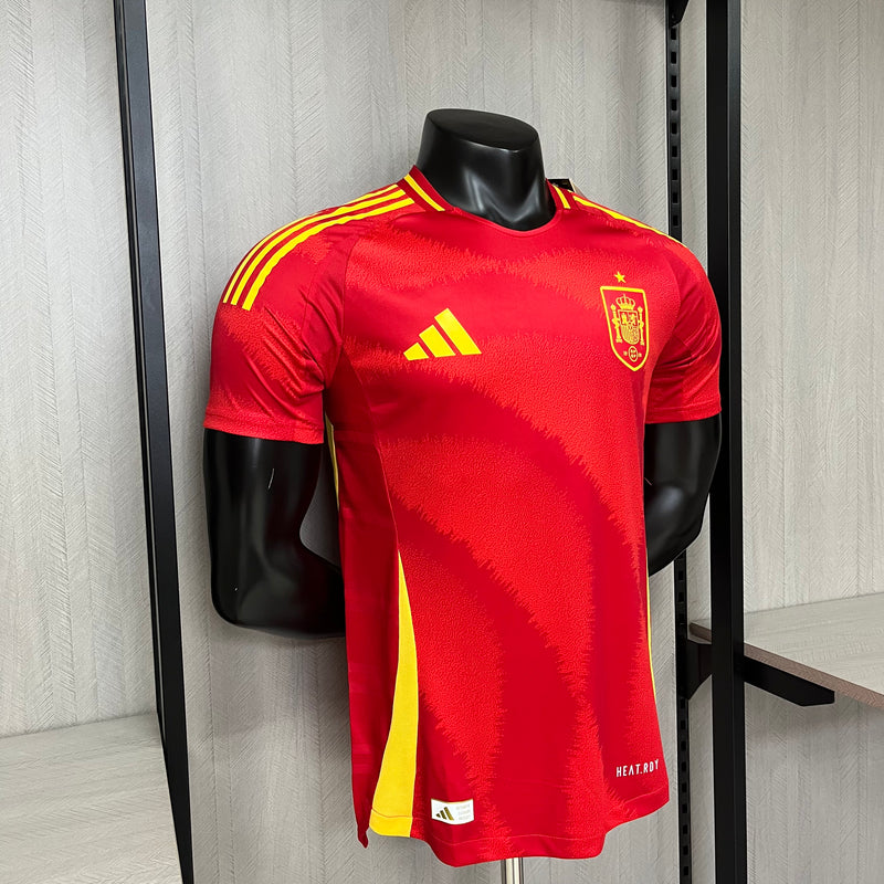 Camisa Espanha Home l 24/25 - Versão Jogador  - Vermelho