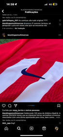 Camisa Atlético de Madrid Home l 23/24 - Vermelha e Branca