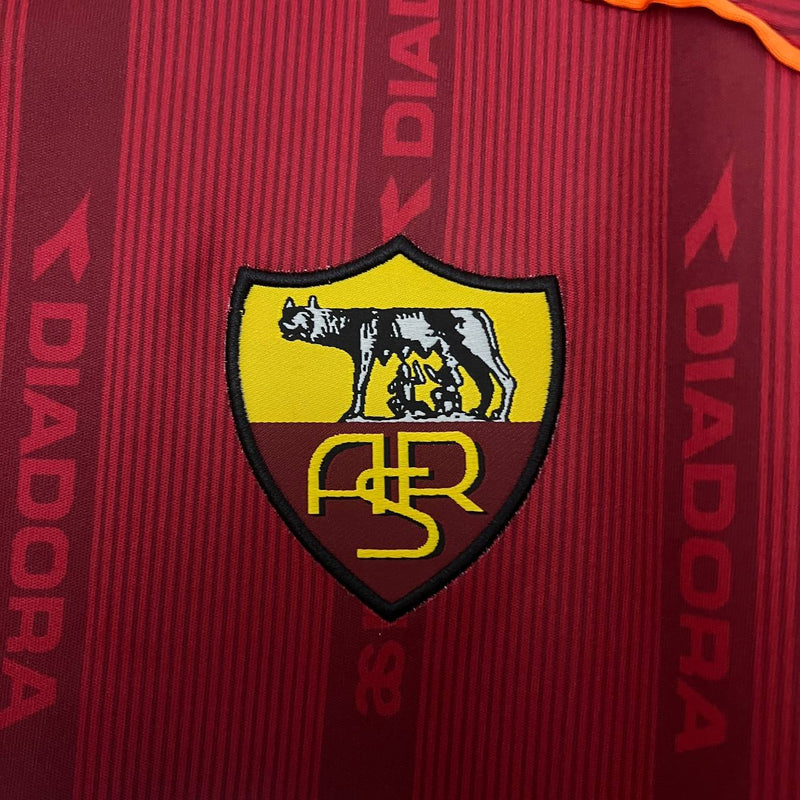 Camisa Roma Retrô 1999 - Vermelho
