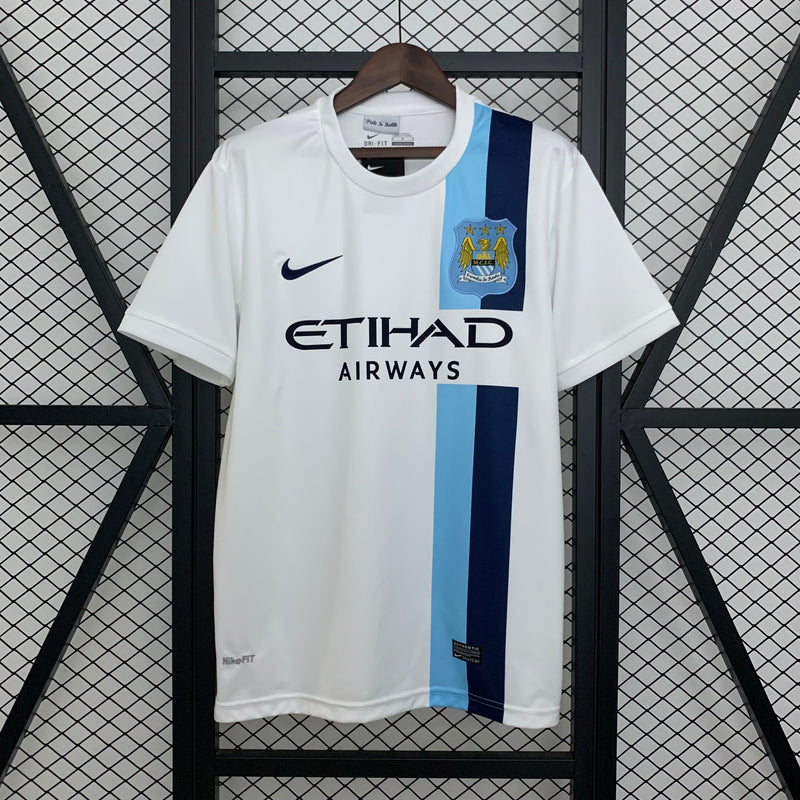 Camisa Manchester City Retrô 13/14 - Branca