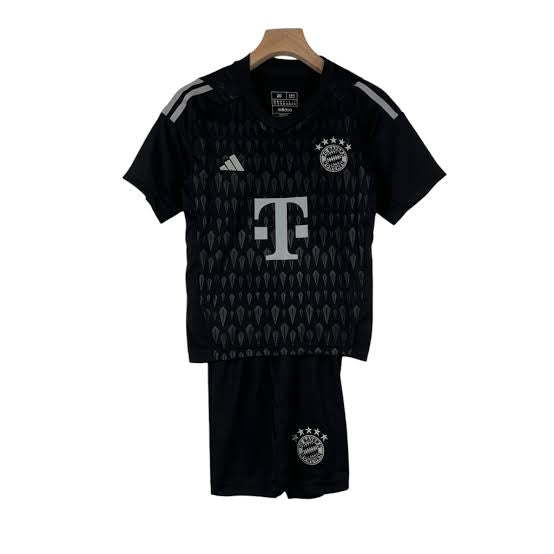 Kit Infantil Bayern de Munique Goleiro 23/24  - Preto