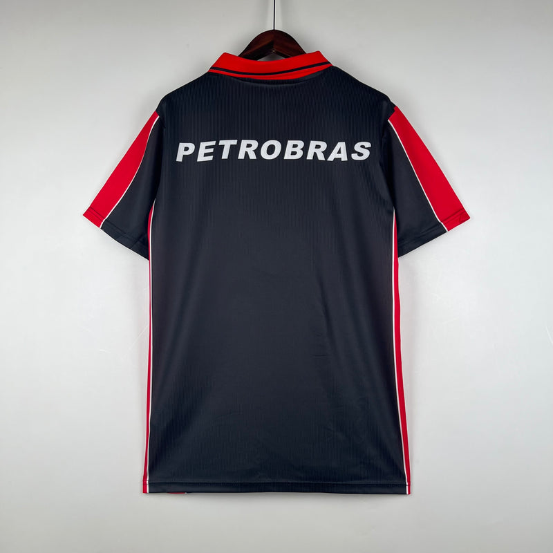 Camisa Flamengo Retrô Third lll 1999 - Preta