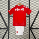 Kit Infantil Benfica Home 24/25 - Vermelho