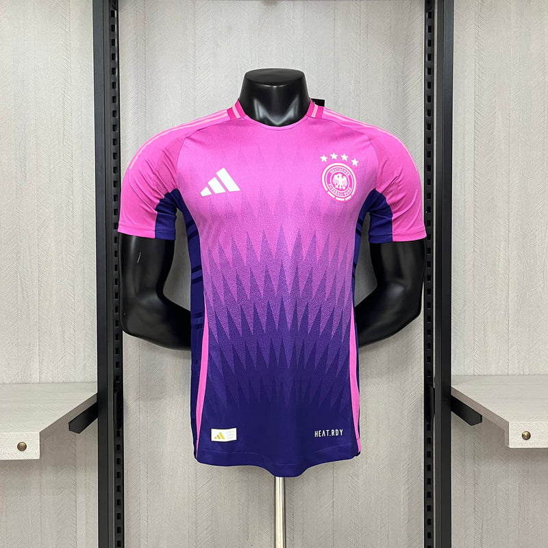 Camisa Alemanha Away ll 24/25 Jogador Adidas Masculino - Rosa