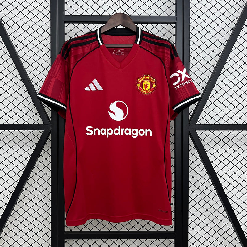 Camisa Manchester United Home l 25/26 - Vermelha