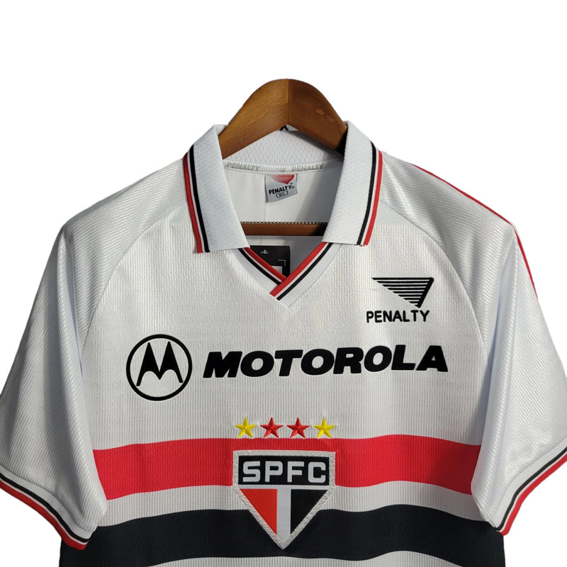 Camisa do Tricolor Home l Retrô 2000 - Branca