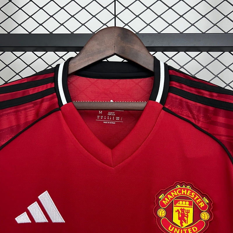Camisa Manchester United Home l 25/26 - Vermelha