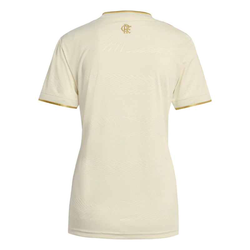 Camisa Flamengo Feminina Third ll 25/26 - Beje