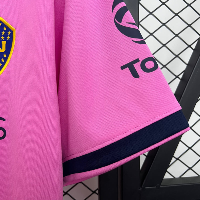 Camisa Boca Juniors Retrô 2014 - Rosa