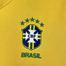 Camisa Seleção Brasileira Retrô 2012 - Amarela