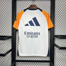 Camisa Real Madrid Pre Jogo 24/25 - Torcedor  Masculina - Branca