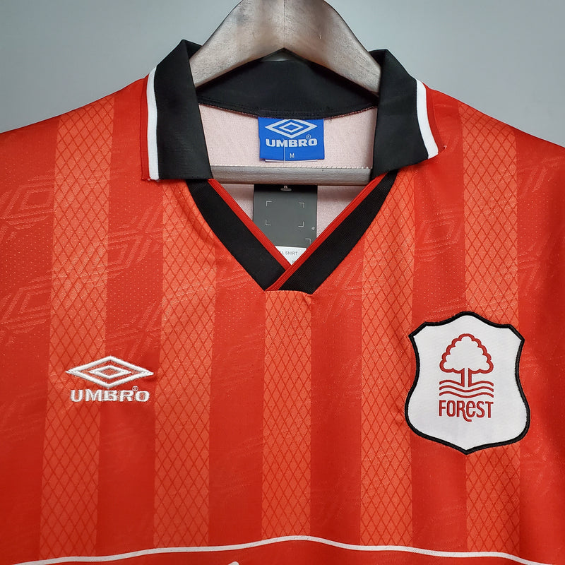 Camisa Nottingham Forest Retrô 94/95 - Laranja