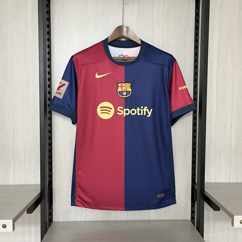 Camisa Barcelona Home l Torcedor 24/25 - Azul e Grená