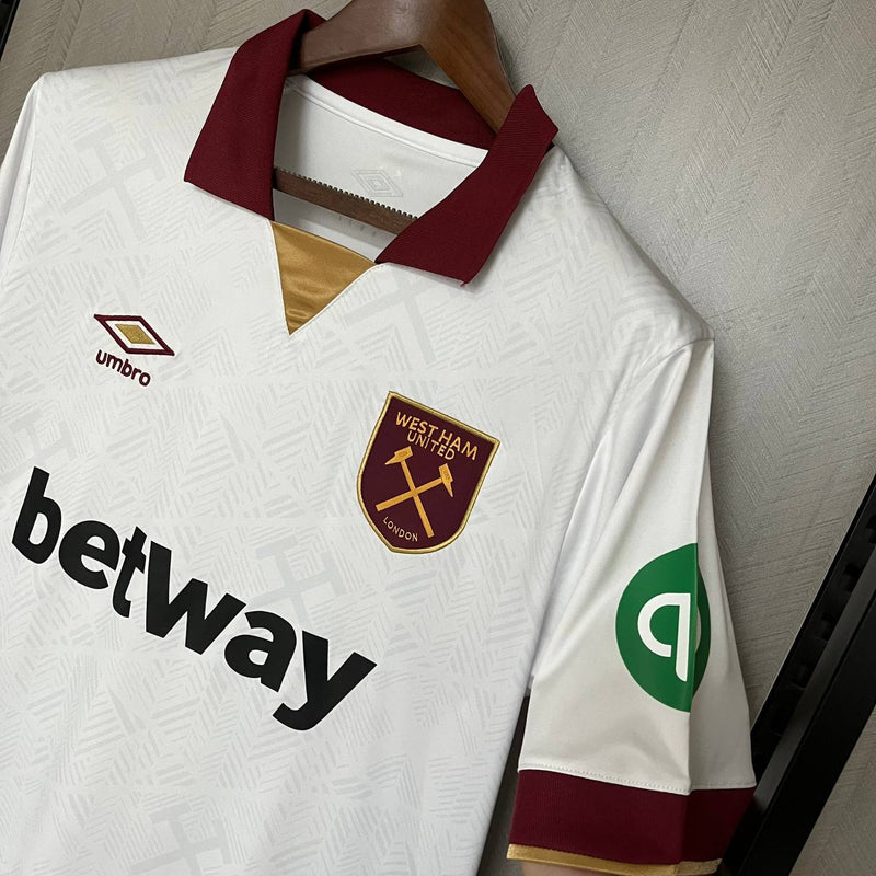 Camisa West Ham Away ll 24/25 - Torcedor