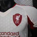 Camisa Liverpool Away ll Jogador Nike 25/26 - Branca