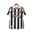 Camisa Santos Away ll 24/25 - Preta e Branca - Todos os Patrocinadores