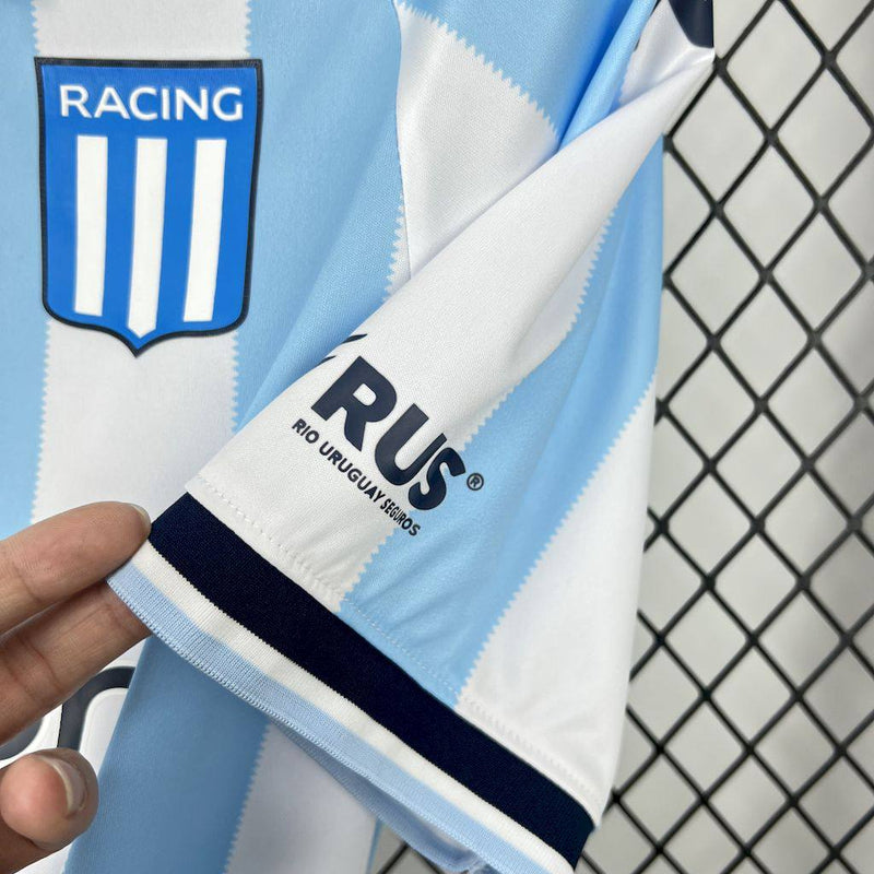 Camisa Racing Home l 25/26 - Azul e Branca